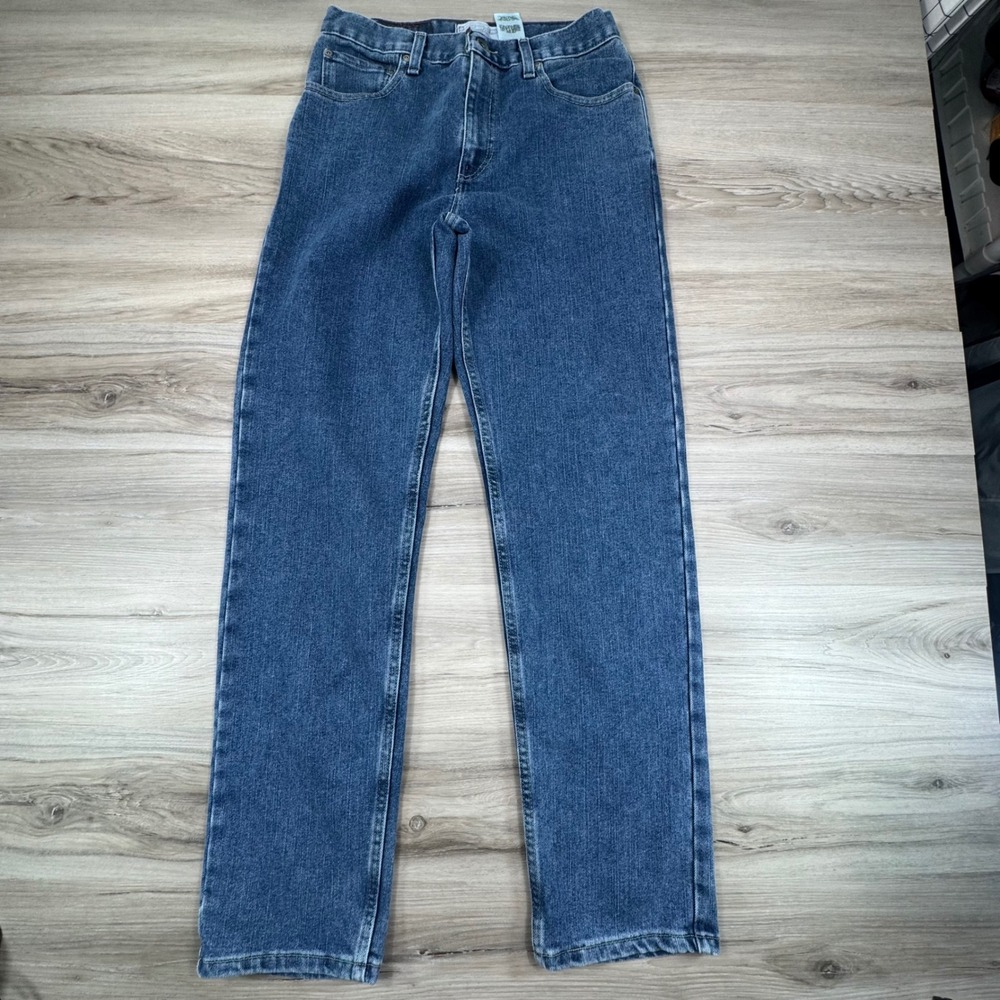 VTG Levi Strauss Signature Mens Classic Fit Straight Leg Blue Denim Jeans 32x34